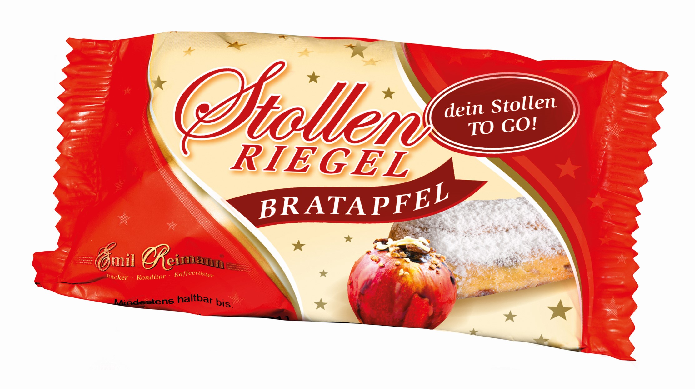 Stollenriegel Bratapfel - 28 Stück
